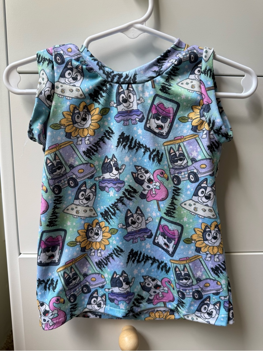 Handmade Muffin tank top